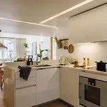 Апартаменты Saleh - 2 Bedrooms, Pool, Gym, Terrace In Santos