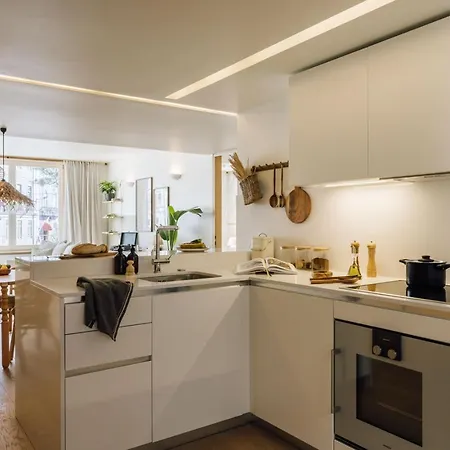 Apartment Saleh - 2 Bedrooms, Pool, Gym, Terrace In Santos