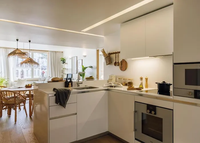 Апартаменти Saleh - 2 Bedrooms, Pool, Gym, Terrace In Santos