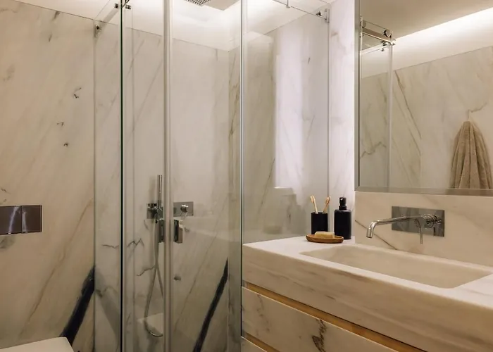 Апартаменти Saleh - 2 Bedrooms, Pool, Gym, Terrace In Santos *