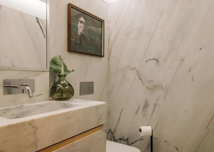 Апартаменти Saleh - 2 Bedrooms, Pool, Gym, Terrace In Santos